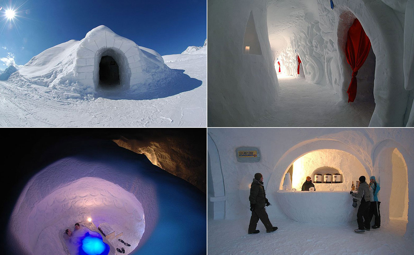 Iglu Dorf-Davos, Swiss Alps