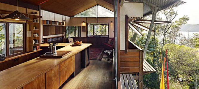 Beach Hut Interior - West Head House