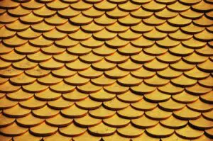 tiles roof orange