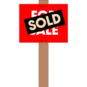 sold sign