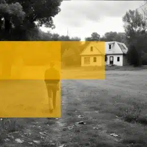 walking away