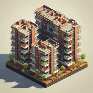 iso flats Block of flats for sale.