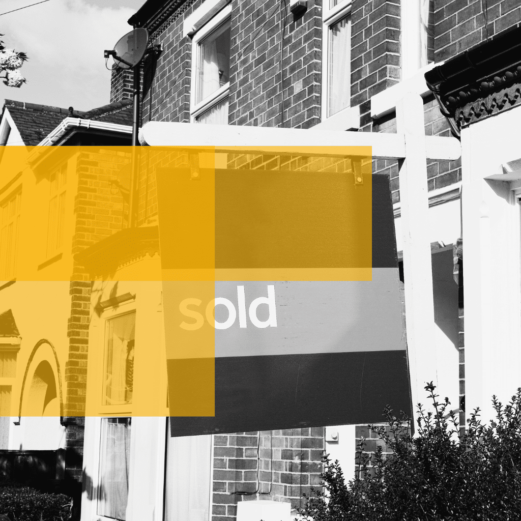 sold sign