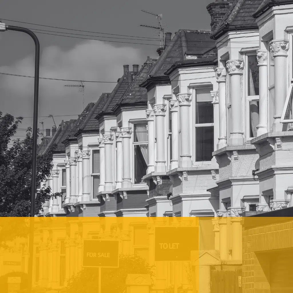 Properties with For Sale boards 