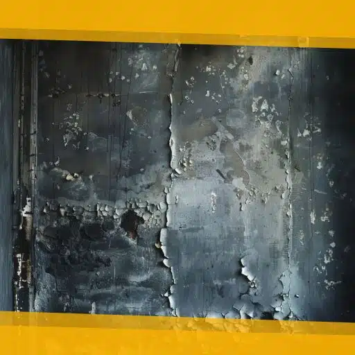 Fire Damaged wall
